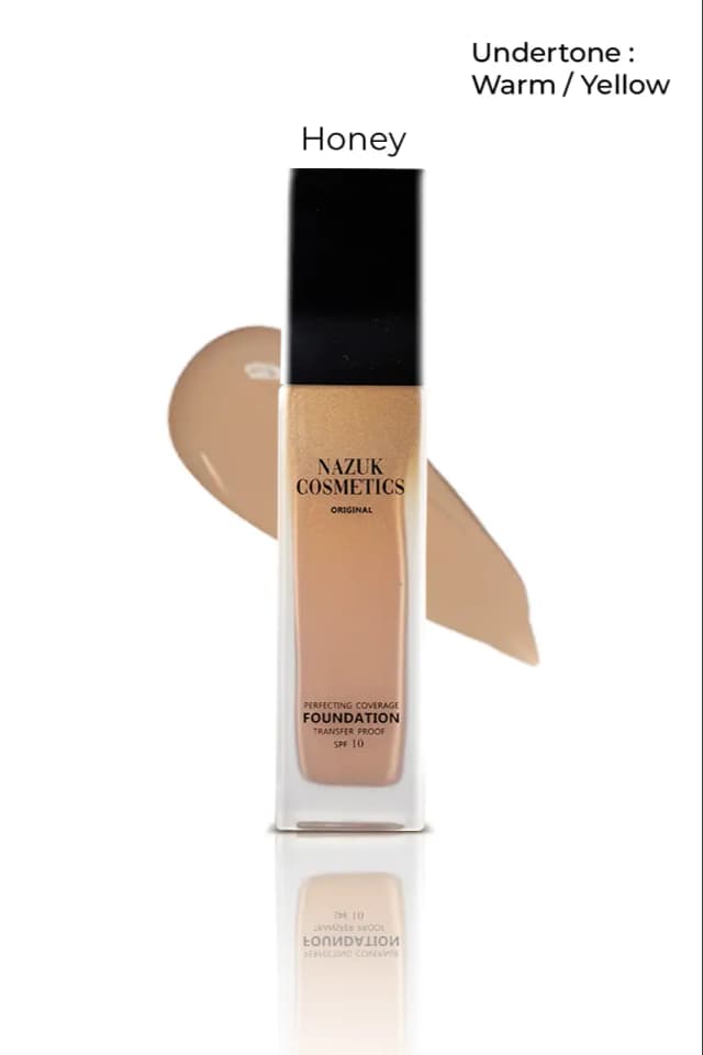 Perfecting coverage Foundation Honey Shade